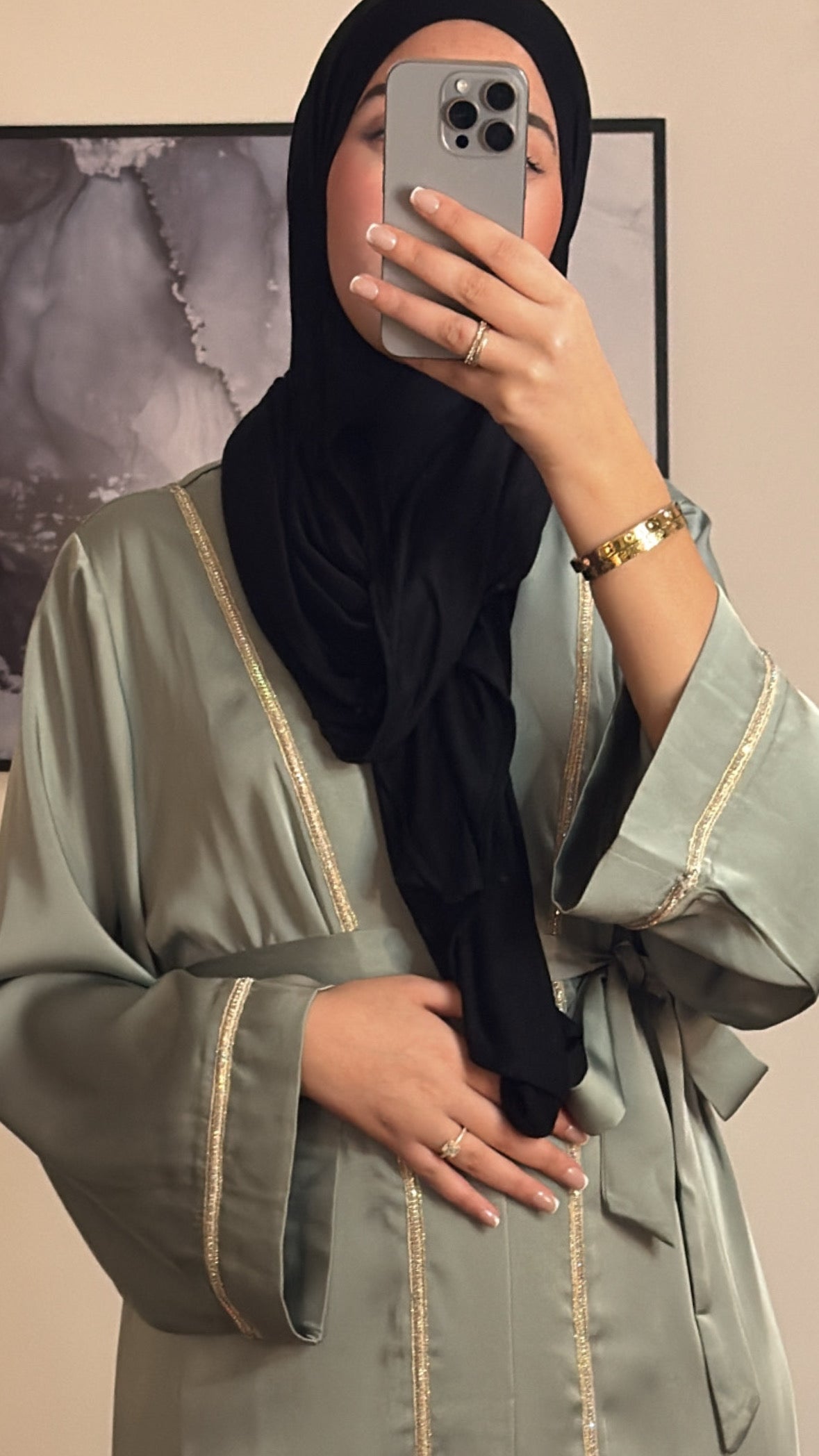 Lucia kimono mintgroen