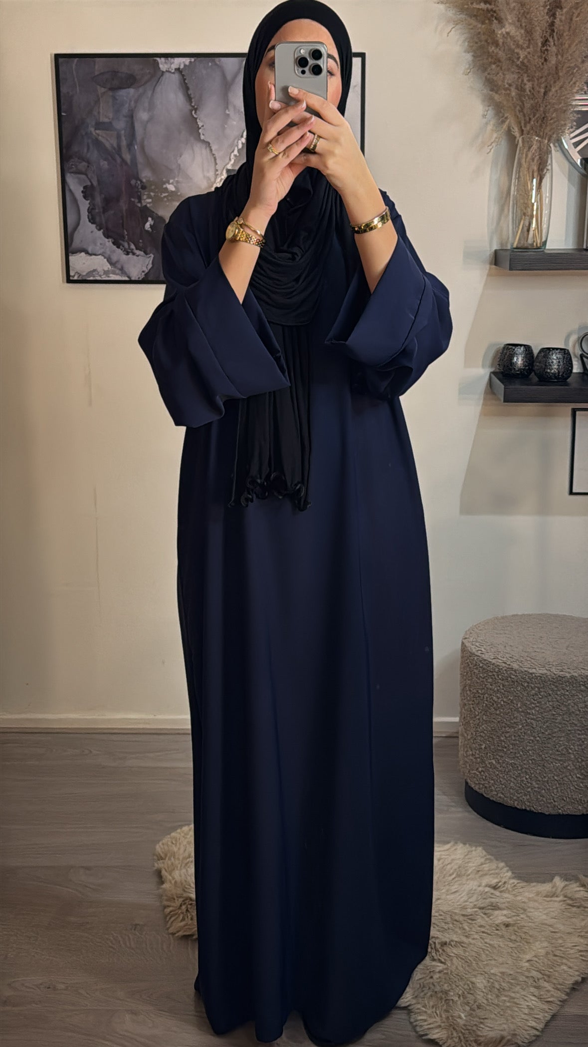 Abaya ameerah blauw